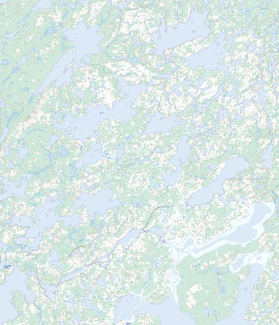 Natural Resources Canada Devreker Lake, NT (086C11 Toporama) digital map