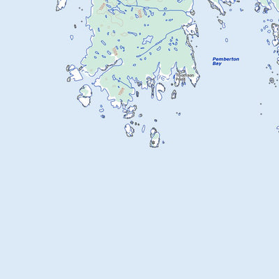 Natural Resources Canada Dewdney Island, BC (103A13 Toporama) digital map