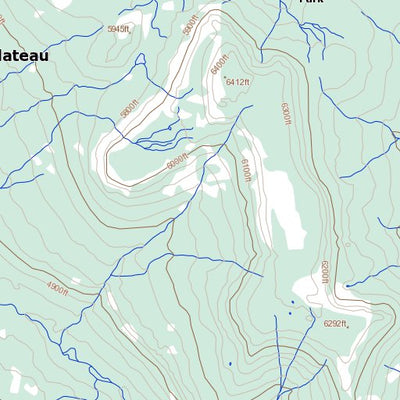 Natural Resources Canada Diamond Creek, BC (104H16 Toporama) digital map