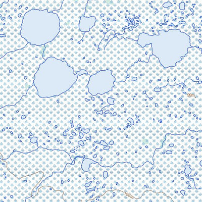 Natural Resources Canada Dickens Lake, MB (054L06 Toporama) digital map