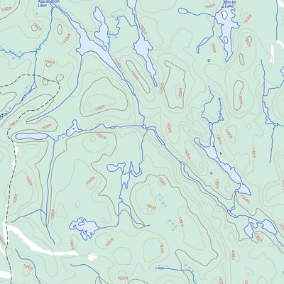 Natural Resources Canada Dickison Lake, ON (042E03 Toporama) digital map