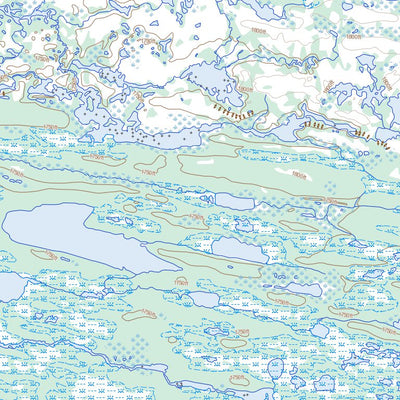 Natural Resources Canada Disappointment Lake, NL (013E15 Toporama) digital map