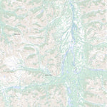 Natural Resources Canada Divide Lake, NT (105P01 Toporama) digital map