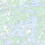 Natural Resources Canada Dobbs Lake, MB (053E14 Toporama) digital map