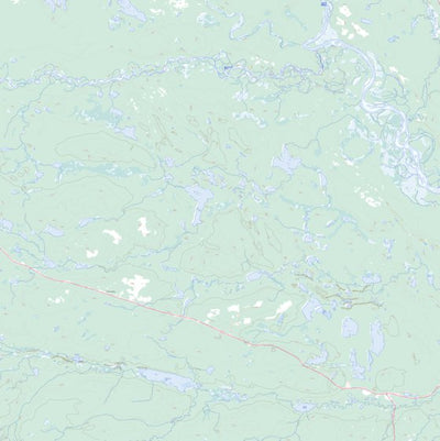 Natural Resources Canada Dodo Lakes, BC (105A03 Toporama) digital map