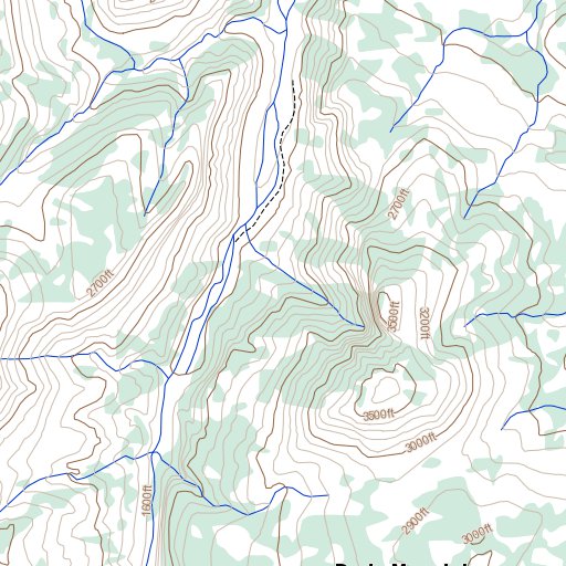 Dodo Mountain, NT (096D14 Toporama) Map by Natural Resources Canada ...
