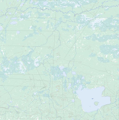 Natural Resources Canada Dogface Lake, NT (085D06 Toporama) digital map