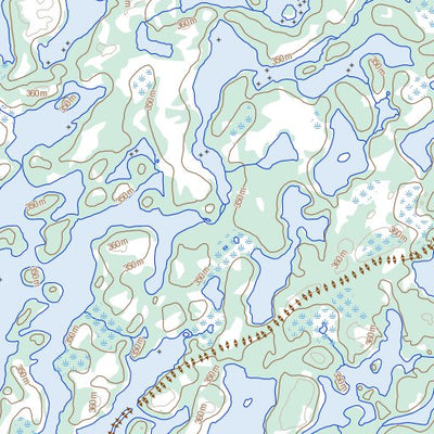 Natural Resources Canada Dolby Lake, NT (065E05 Toporama) digital map
