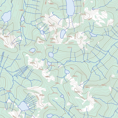 Natural Resources Canada Dome Creek, BC (093H11 Toporama) digital map