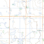 Natural Resources Canada Domremy, SK (073A13 CanMatrix) digital map