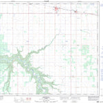 Natural Resources Canada Donnelly, AB (083N11 CanMatrix) digital map