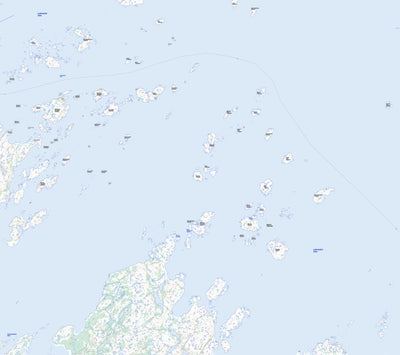 Natural Resources Canada Double Islands, NL (013O05 Toporama) digital map