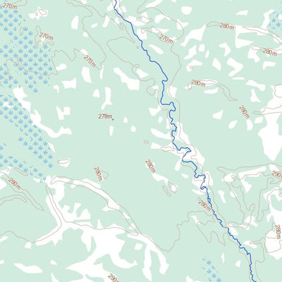 Natural Resources Canada Dowler Lake, SK (074K13 Toporama) digital map