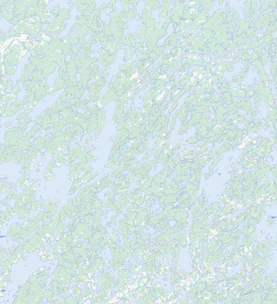 Natural Resources Canada Doyle Lake (075N03 Toporama) digital map
