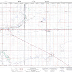 Natural Resources Canada Drinkwater, SK (072I06 CanMatrix) digital map