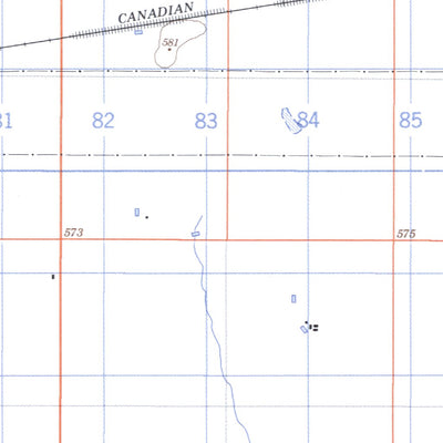 Natural Resources Canada Drinkwater, SK (072I06 CanMatrix) digital map
