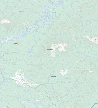 Natural Resources Canada Dromedary Mountain, YT (105L15 Toporama) digital map