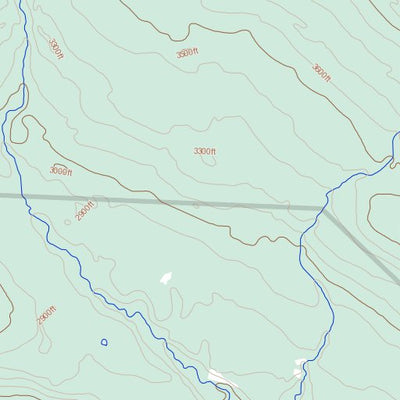 Natural Resources Canada Drury Lake, YT (105L07 Toporama) digital map