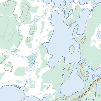 Natural Resources Canada Ducharme Lake, MB (064K02 Toporama) digital map