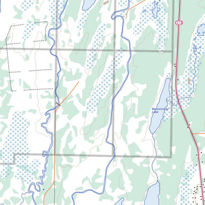 Natural Resources Canada Duck Bay, MB (063C01 Toporama) digital map