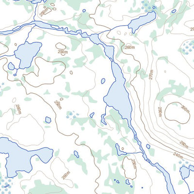 Natural Resources Canada Ducker Lake, NU (065G01 Toporama) digital map