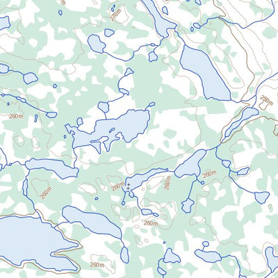 Natural Resources Canada Ducker Lake, NU (065G01 Toporama) digital map