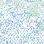 Natural Resources Canada Duddles Lake, MB (054L12 Toporama) digital map