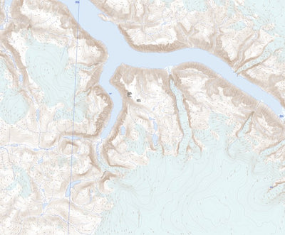 Natural Resources Canada Dufour Inlet (038B02 Toporama) digital map