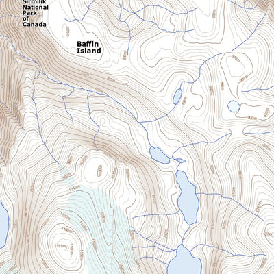 Natural Resources Canada Dufour Inlet (038B02 Toporama) digital map