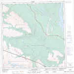 Natural Resources Canada Duke River, YT (115G06 CanMatrix) digital map