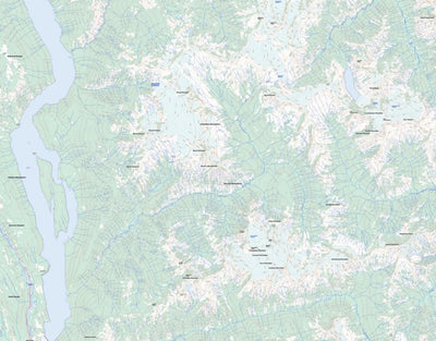 Natural Resources Canada Duncan Lake, BC (082K07 Toporama) digital map