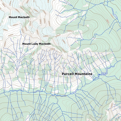 Natural Resources Canada Duncan Lake, BC (082K07 Toporama) digital map