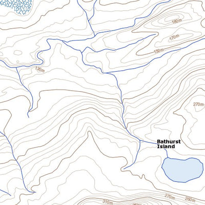 Natural Resources Canada Dundee Bight, NU (068H13 Toporama) digital map