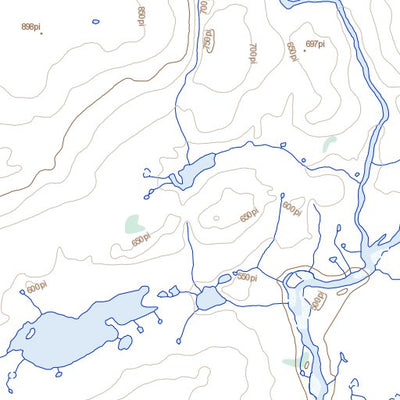 Natural Resources Canada Dunes Pingasualuit, QC (035K03 Toporama) digital map