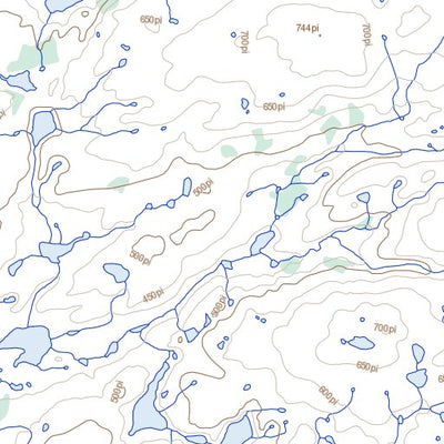 Natural Resources Canada Dunes Pingasualuit, QC (035K03 Toporama) digital map