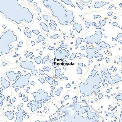 Natural Resources Canada Dunne Foxe Island, NU (055K08 Toporama) digital map