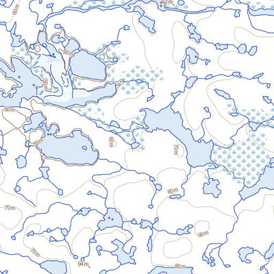 Natural Resources Canada Dunne River (036C13 Toporama) digital map