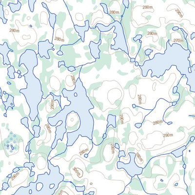 Natural Resources Canada Dutcher Lake, NU (065B10 Toporama) digital map