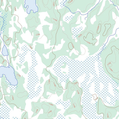 Natural Resources Canada Duval Lake, MB (063N04 Toporama) digital map