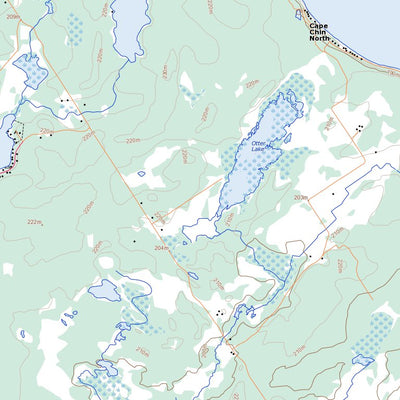 Natural Resources Canada Dyer's Bay, ON (041H03 Toporama) digital map