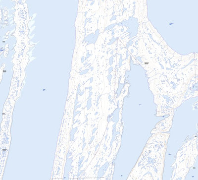 Natural Resources Canada East Arm, NU (034D06 Toporama) digital map