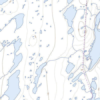 Natural Resources Canada East Arm, NU (034D06 Toporama) digital map