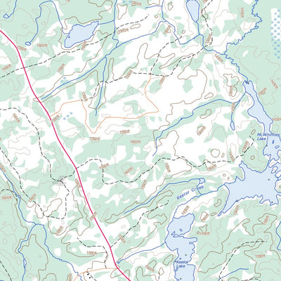 Natural Resources Canada East Bay, ON (052A14 Toporama) digital map