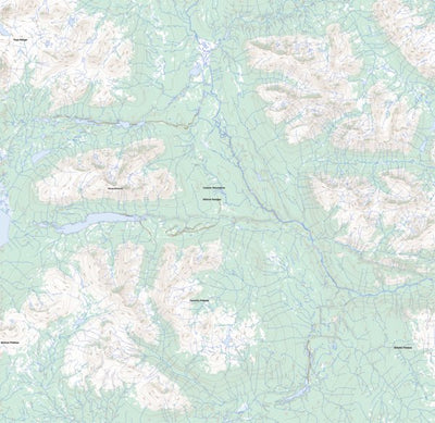 Natural Resources Canada Ed Asp Lake (104O01 Toporama) digital map