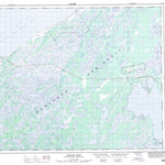 Natural Resources Canada Eddies Cove, NL (012P08 CanMatrix) digital map