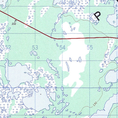 Natural Resources Canada Eddies Cove, NL (012P08 CanMatrix) digital map
