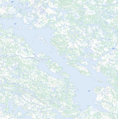 Natural Resources Canada Edehon Lake, NU (065A06 Toporama) digital map