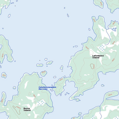 Natural Resources Canada Eden Lake, MB (064C09 Toporama) digital map