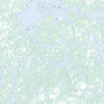 Natural Resources Canada Edmund Lake, MB (053K11 Toporama) digital map