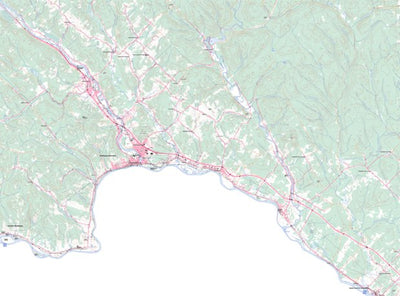 Natural Resources Canada Edmundston, NB (021N08 Toporama) digital map